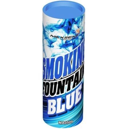Цветной дым синий, SMOKING FOUNTAIN BLUE